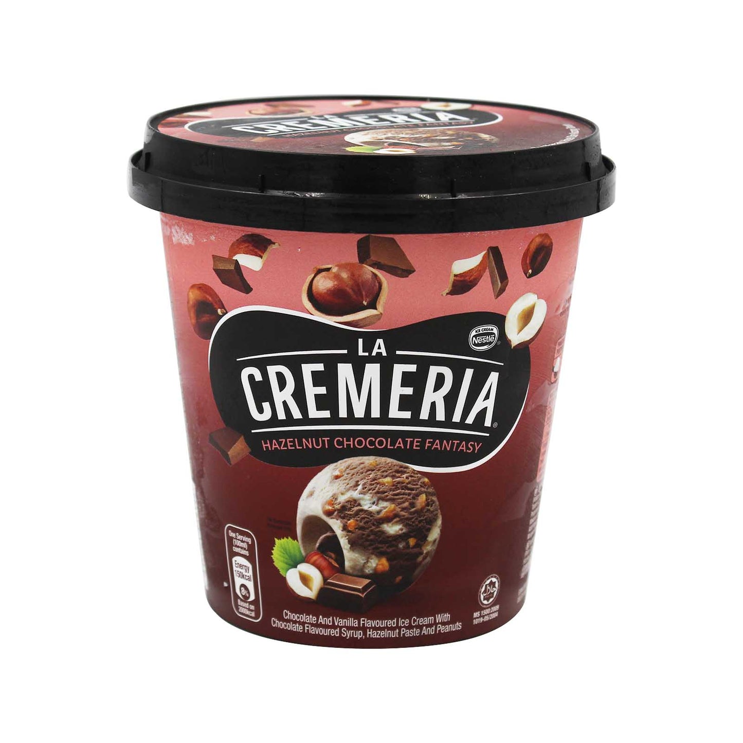 LA CREMERIA HAZELNUT CHOC 750ML
