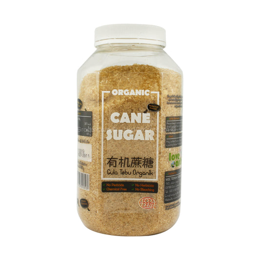 LOVE EARTH ORGN CANE SUGAR 800G