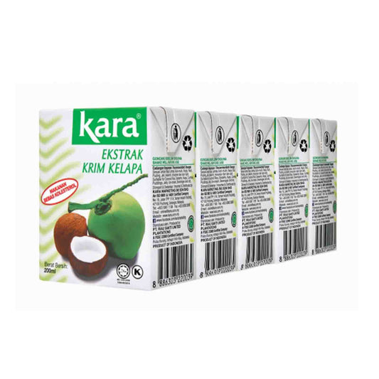 Kara Coconut Cream Extract 200ml x 5