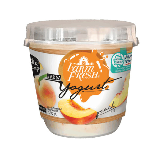 Farm Fresh Peach Yogurt 120g