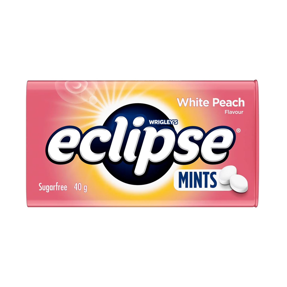 Eclipse Mints Peach Candy Tins 34g