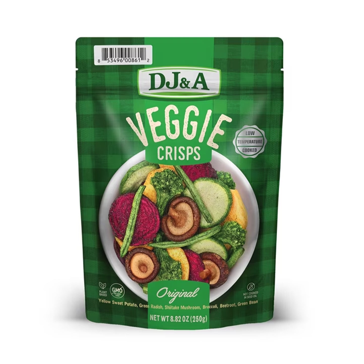 DJ & A Veggie Crisps Original 90g