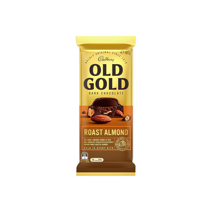 Cadbury Old Gold Roast Almond Dark Chocolate Bar 180g