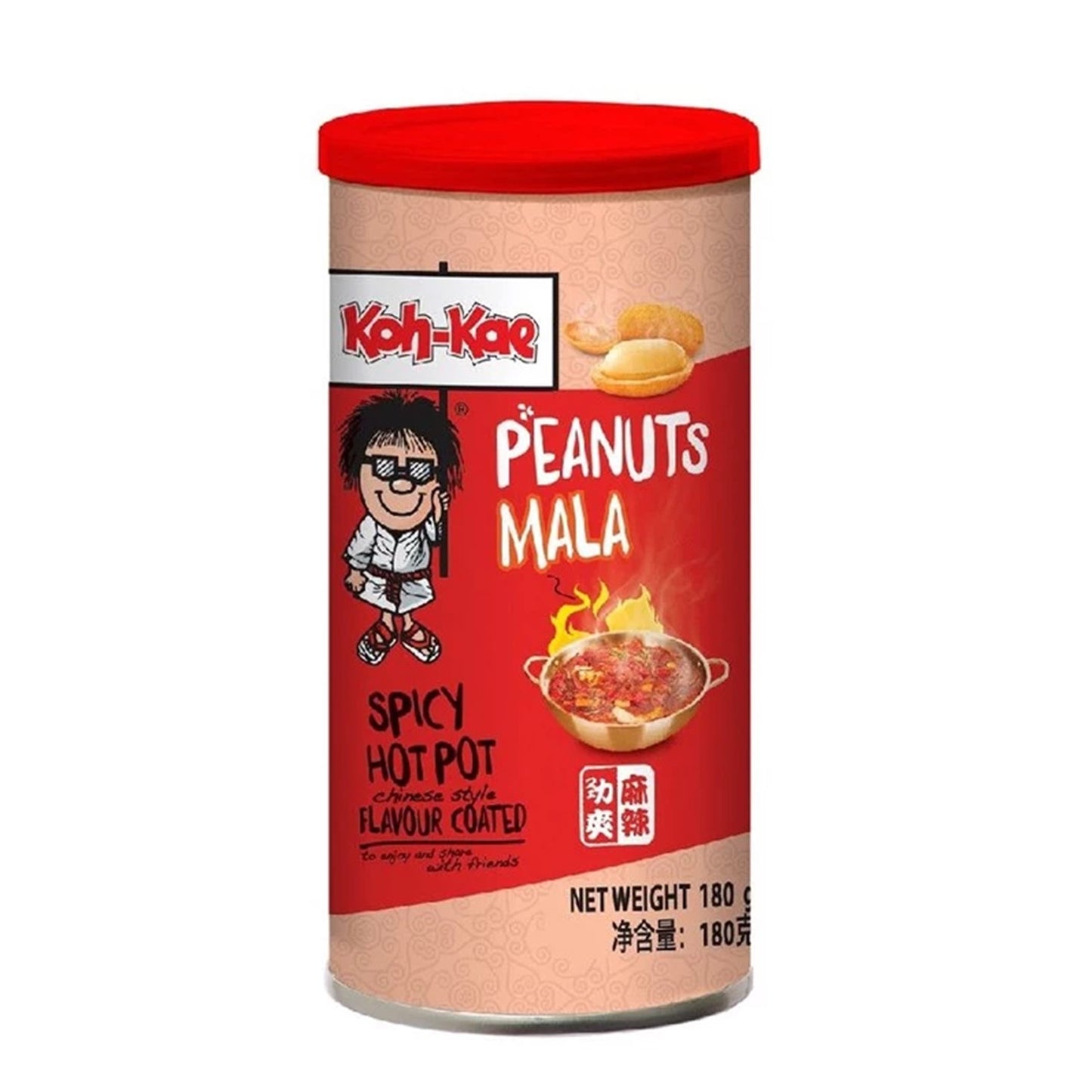 KOH-KEA PEANUTS MALA HOT POT 180G
