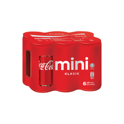 Coca-Cola Mini Can Pack 180ml x 6