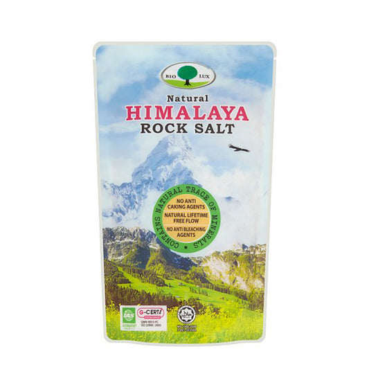 bio lux natural himalaya rock salt 500g