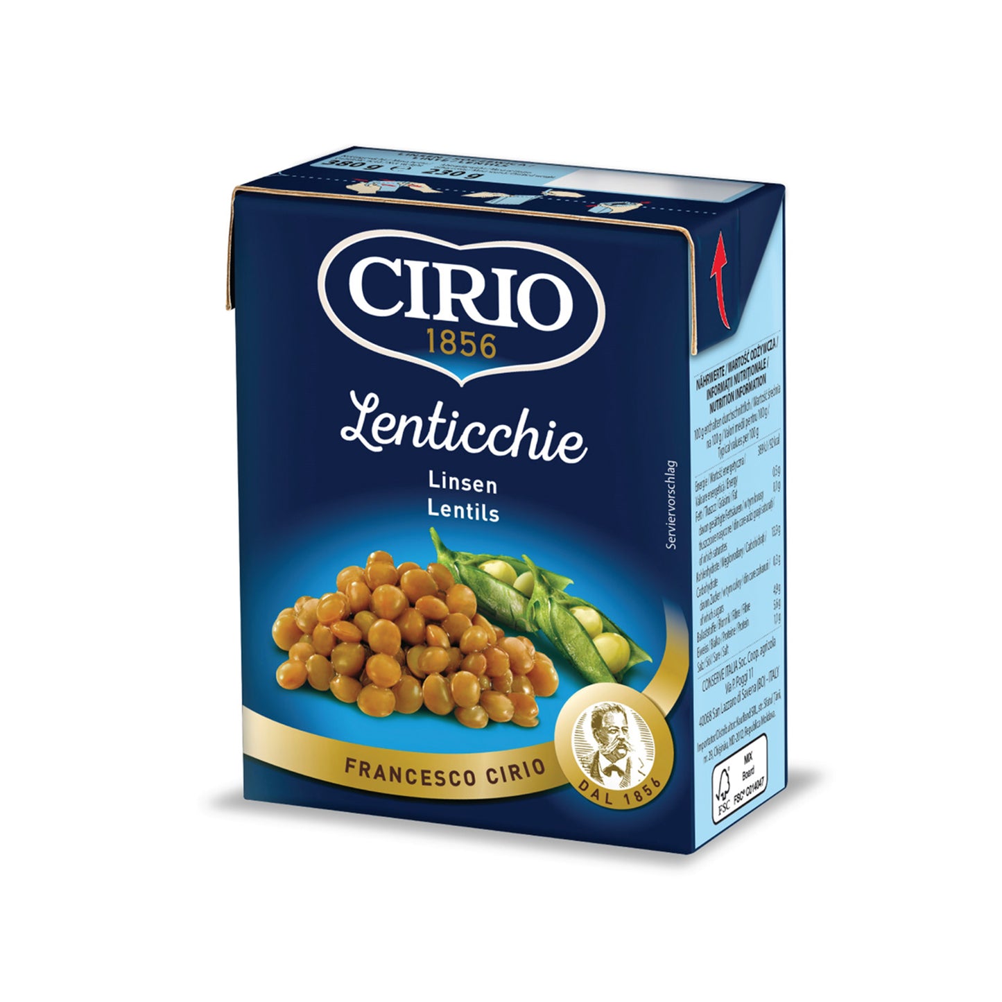 Cirio Lentichhie Linsen (Lentils) 380g