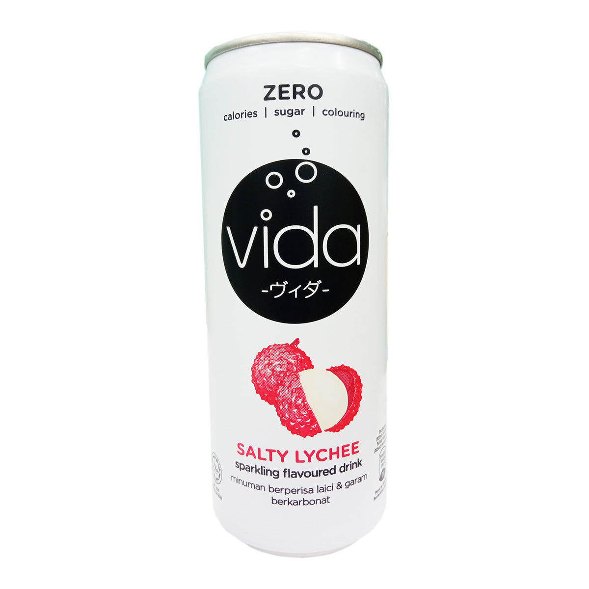 Vida Zero Salty Lychee Sparkling Drink 325ml – Jaya Grocer For Business ...