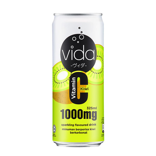 Vida C Kiwi Sparkling Flavoured Drink 325ml