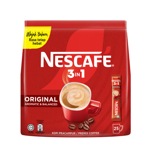 Nescafe 3 in 1 Original Coffee 18g x 25