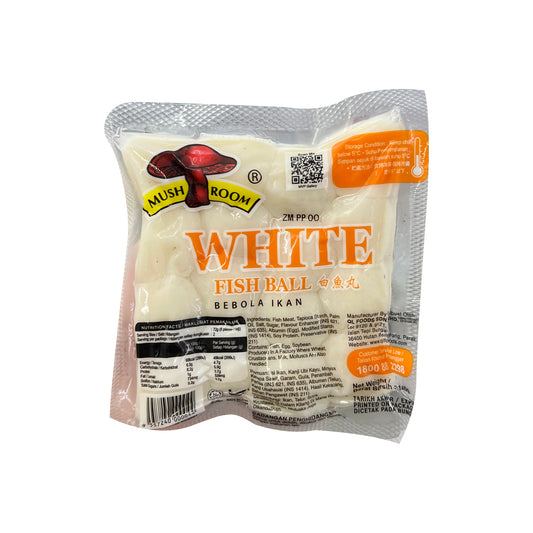 MUSHROOM SMALL WHITE FISH BALL 145G