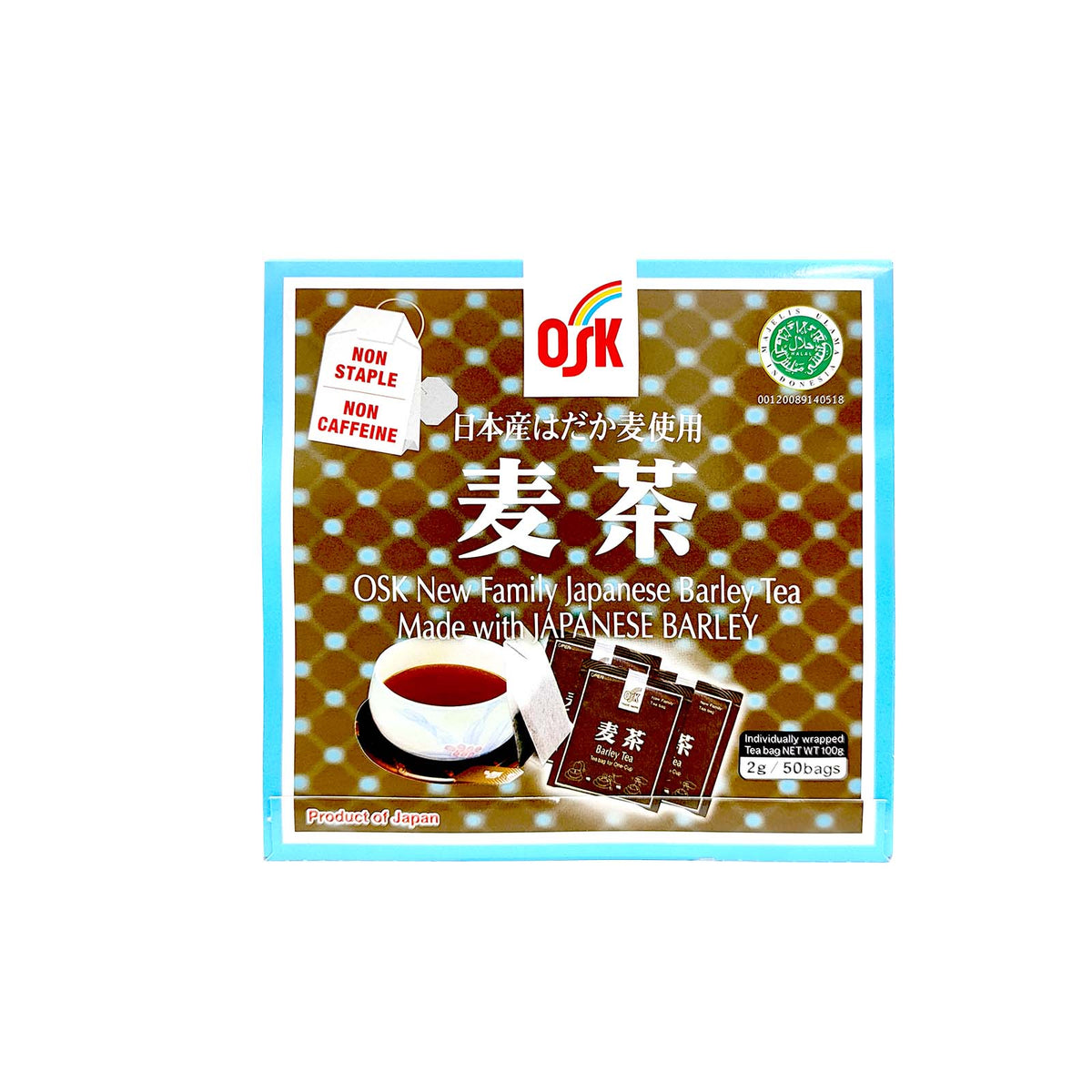 OSK Roasted Barley Tea Bags 2g x 50