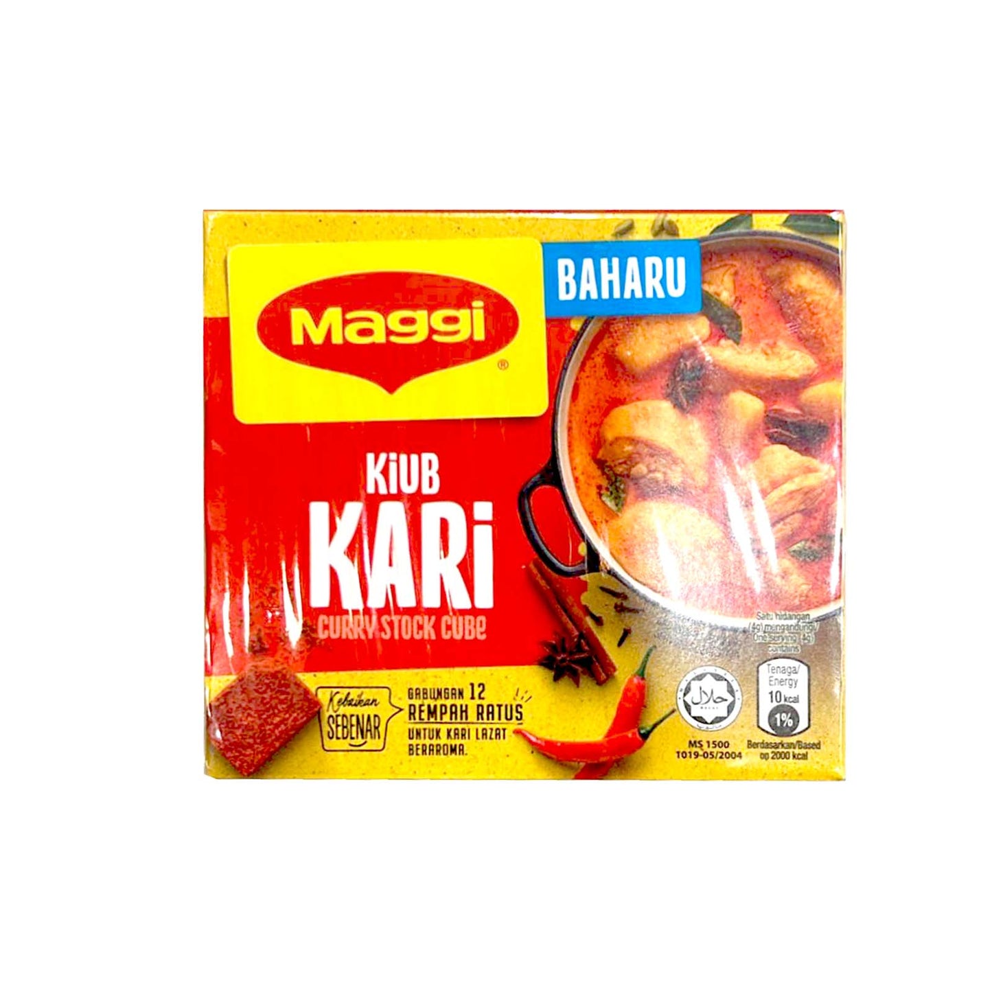 MAGGI CURRY CUBE 60G