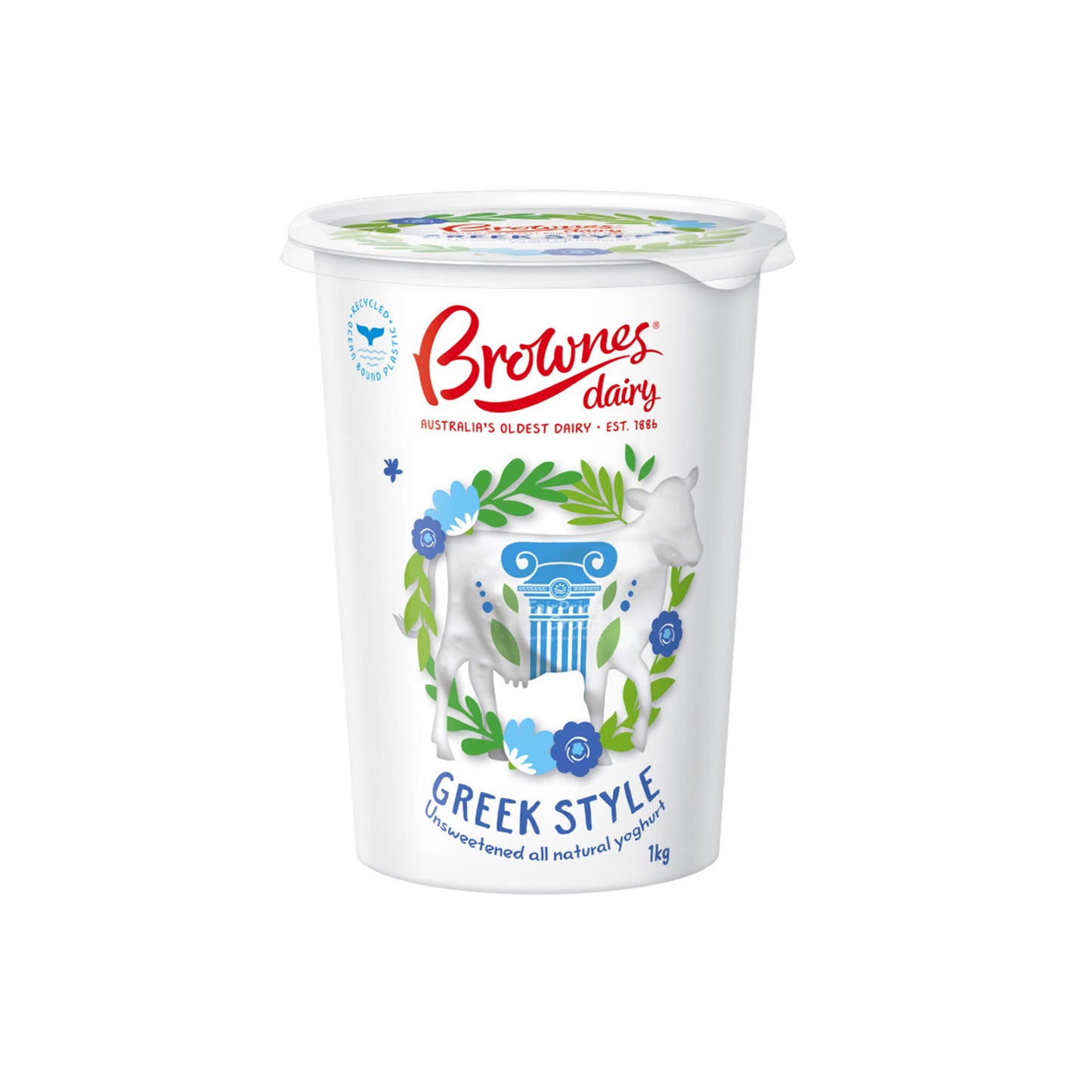 Brownes Greek Style Yogurts 1kg