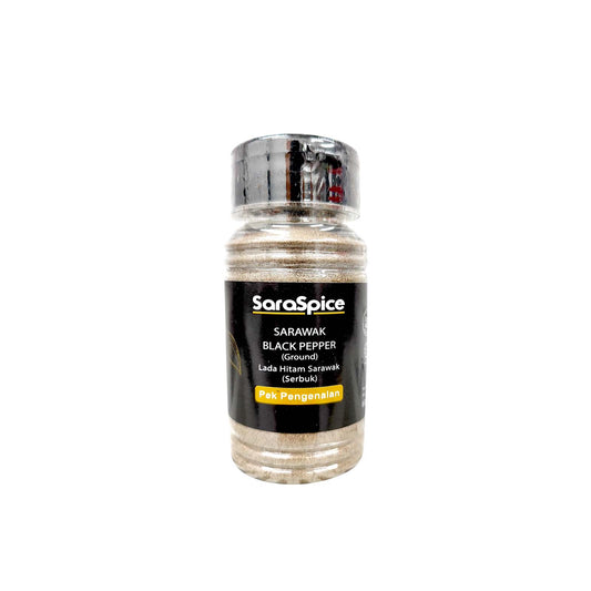Saraspice Black Pepper Bottle Ground 60g