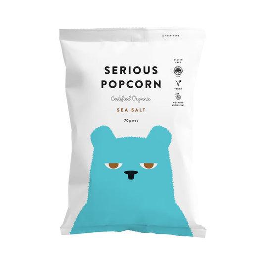Serious Popcorn Sea Salt 70g