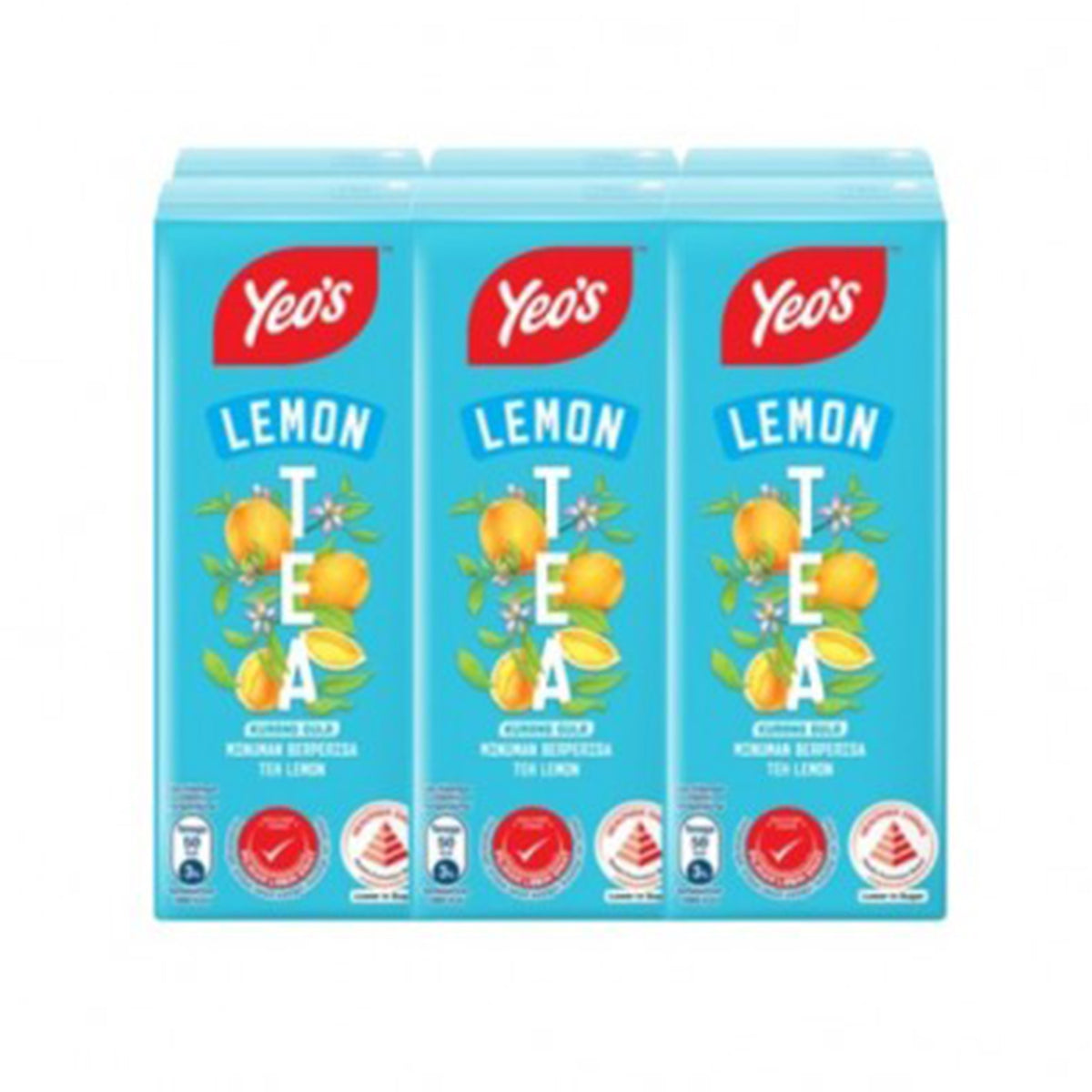 Yeo's Lemon Tea Drink 250ml x 6