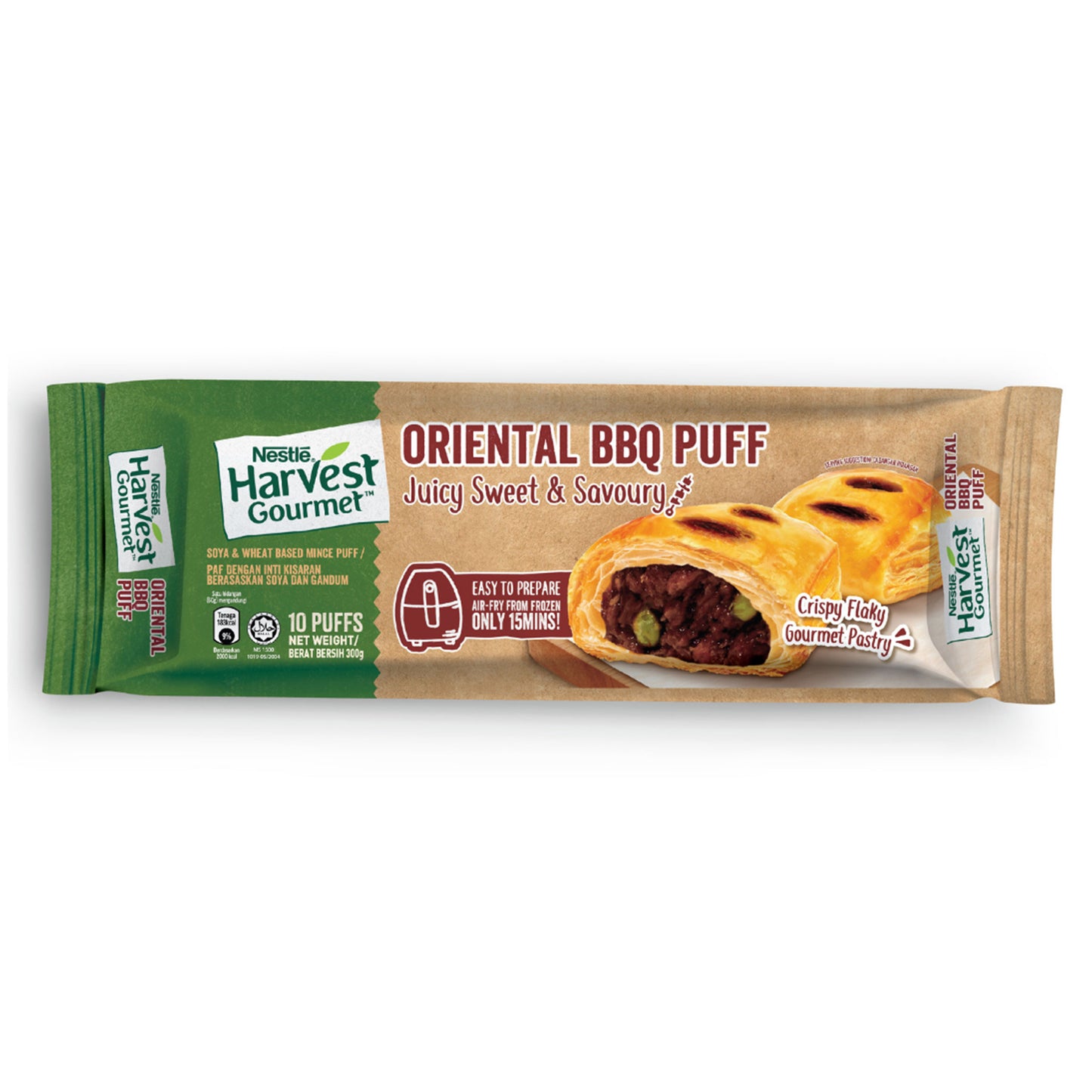 HARVEST GOURMET BBQ PUFF 300G