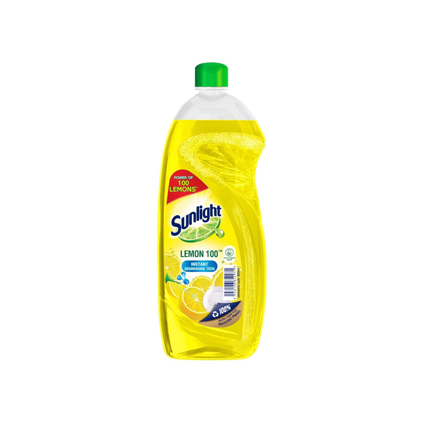 Sunlight Liquid Dishwash Lemon Scent 800ml
