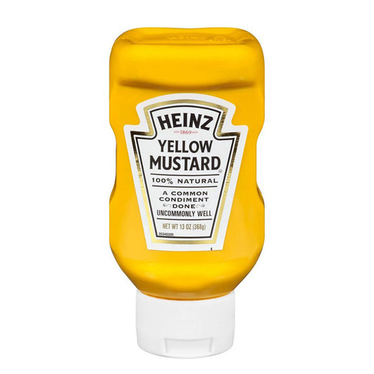 Heinz Yellow Squeezable Mustard 396g