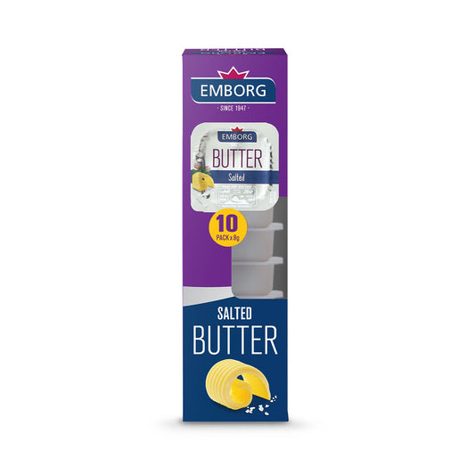 Emborg Mini Salted Butter 8g x 10