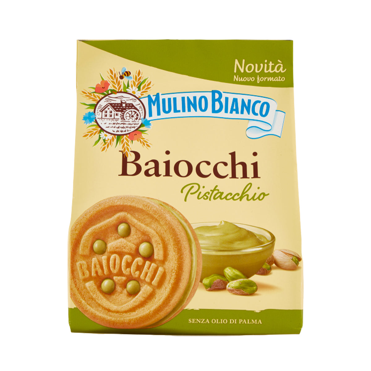 Mulino Bianco Baiocchi Pistachio 240g