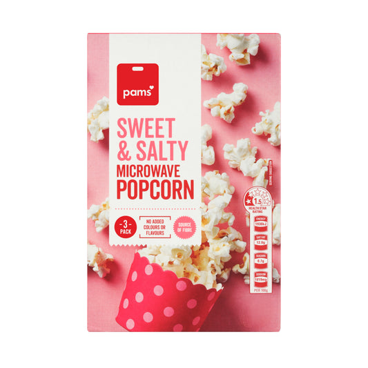 Pams Sweet and Salty Popcorn 85g