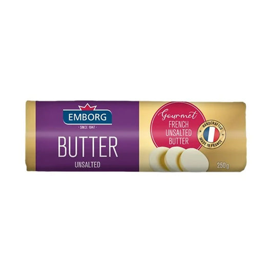 Emborg Rolled Unsalted Butter 250g