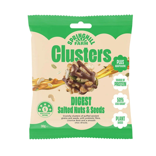 Springhill Farm Digest Salted Nut & Seed Cluster 30g